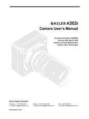Basler A302f User Manual
