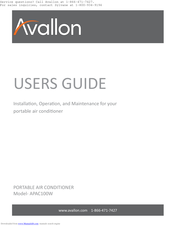 Avallon APAC100W User Manual