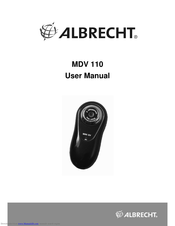 Albrecht MDV 110 User Manual