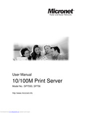 micronet SP755D User Manual