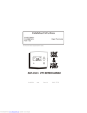 Carrier TSTATCCPB501 Installation Instructions Manual