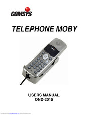 Comsys OND-2015 User Manual