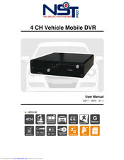NST 4 CH Vehicle Mobile DVR User Manual