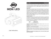 ADJ Ikon Profile User Instructions