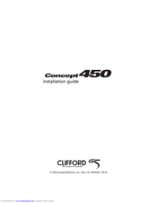 Clifford Concept 450 Installation Manual