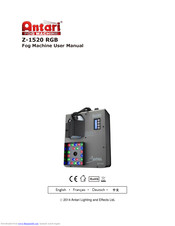 Antari Z-1520 RGB User Manual