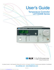ILX Lightwave LDT-5500B Series User Manual