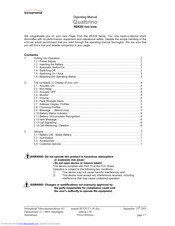 Swissphone Quattrino RE529 Operating Manual