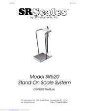 SR Scales SR520 Owner's Manual