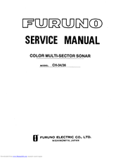 Furuno CH-34 Service Manual