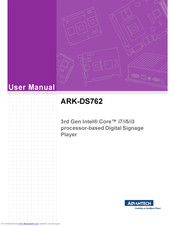 Advantech ARK-DS762 User Manual