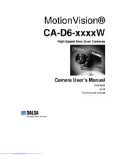 Dalsa MotionVision CA-D6-0256W-ECEW User Manual
