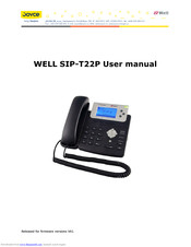 Well SIP-T22P User Manual