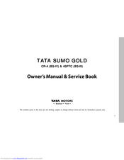 TATA Motors Sumo Gold CR-4 Owner's Manual & Service Book