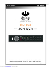 Sting HD-114 User Manual