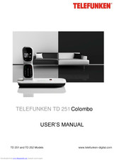 Telefunken TD 251 Combo User Manual
