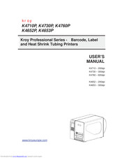 Kroy K4730P User Manual