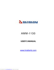 Aktakom AMM-1130 User Manual