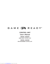 Game Ready 500055 User Manual