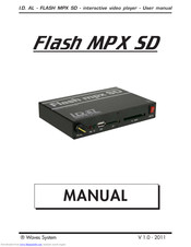 Waves System Flash MPX SD User Manual