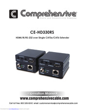 Comprehensive CE-HD330RS Operation Manual