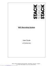 Stack ST542090-002 User Manual