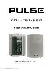 Pulse ACTIVEPRO 40 User Manual