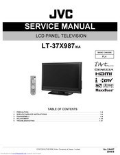 JVC LT-37X987ka Service Manual