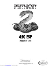 Directed Electronics Python 450 ESP Installation Manual