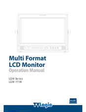 TV Logic LQM-071W Operation Manual