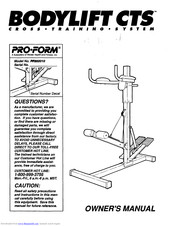 Pro-Form PF202010 Owner's Manual
