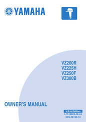 Yamaha VZ250F Owner's Manual