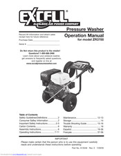DeVilbiss Ex-cell ZR3700 Operation Manual