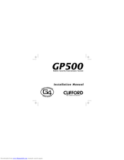 Clifford GP500 Installation Manual