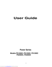 OPTI-UPS Power PS1000C User Manual