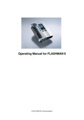 MAYAH FLASHMAN II Operating Manual