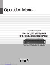 Inter-m DPA-900S Operation Manual