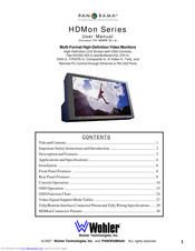 Panorama HDMon-90 User Manual