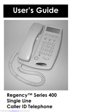 Regency 400 Series User Manual
