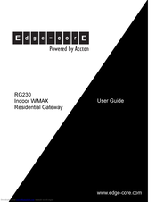 Edge-Core RG230 User Manual