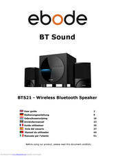 Ebode BTS21 User Manual