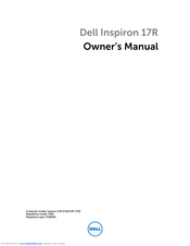 Dell Inspiron 17R-7720 Owner's Manual