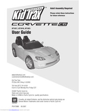 KID Trax Corvette C6 User Manual