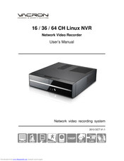 Vacron 64 CH Linux NVR User Manual