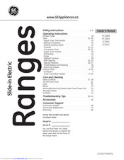 GE PCS905 Owner's Manual