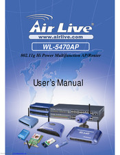 Ovislink Air Live WL-5470AP User Manual