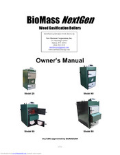 New Horizon BioMass NextGen 40 Owner's Manual