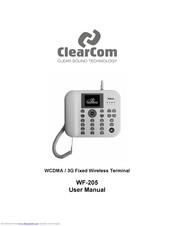ClearCom WF-205 User Manual
