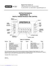 Magpowr DIGITRAC 2 Instruction Manual