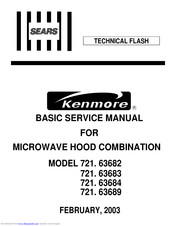 Kenmore 721.63683 Service Manual